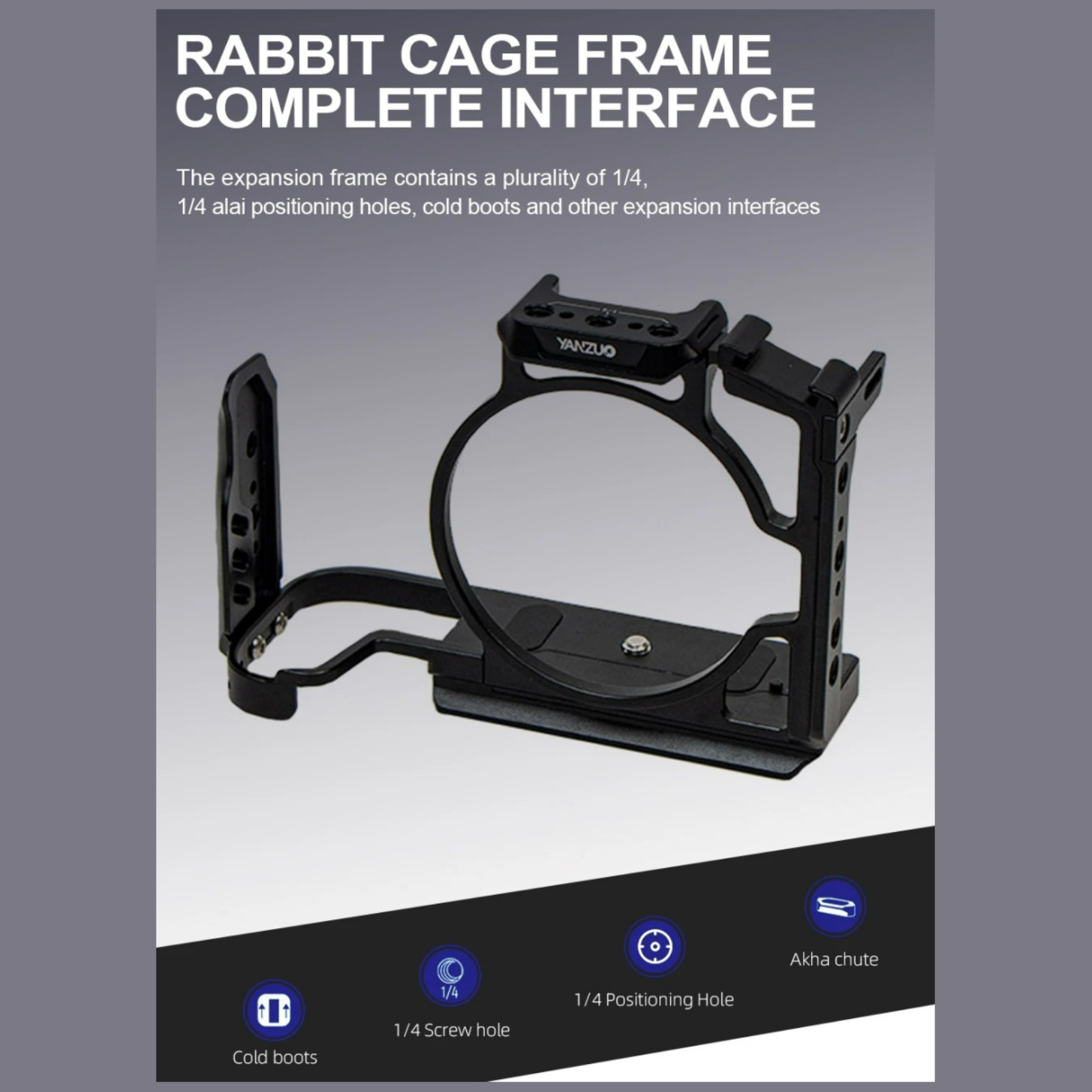 YANZUO Camera Cage Suitable fo - Camera Cage Baseplate บทวิจารณ์และราคา