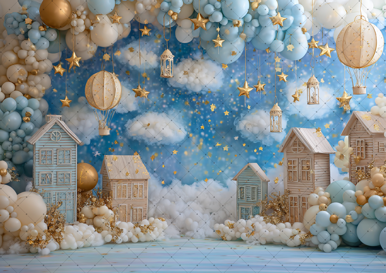 Newborn Baby Shower Backdrop B - Photography Urban บทวิจารณ์และราคา