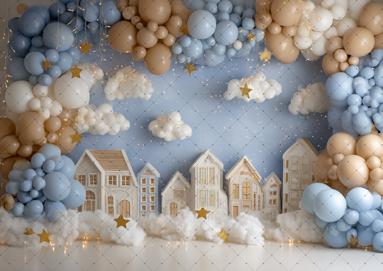 Newborn Baby Shower Backdrop B - Photography Urban บทวิจารณ์และราคา