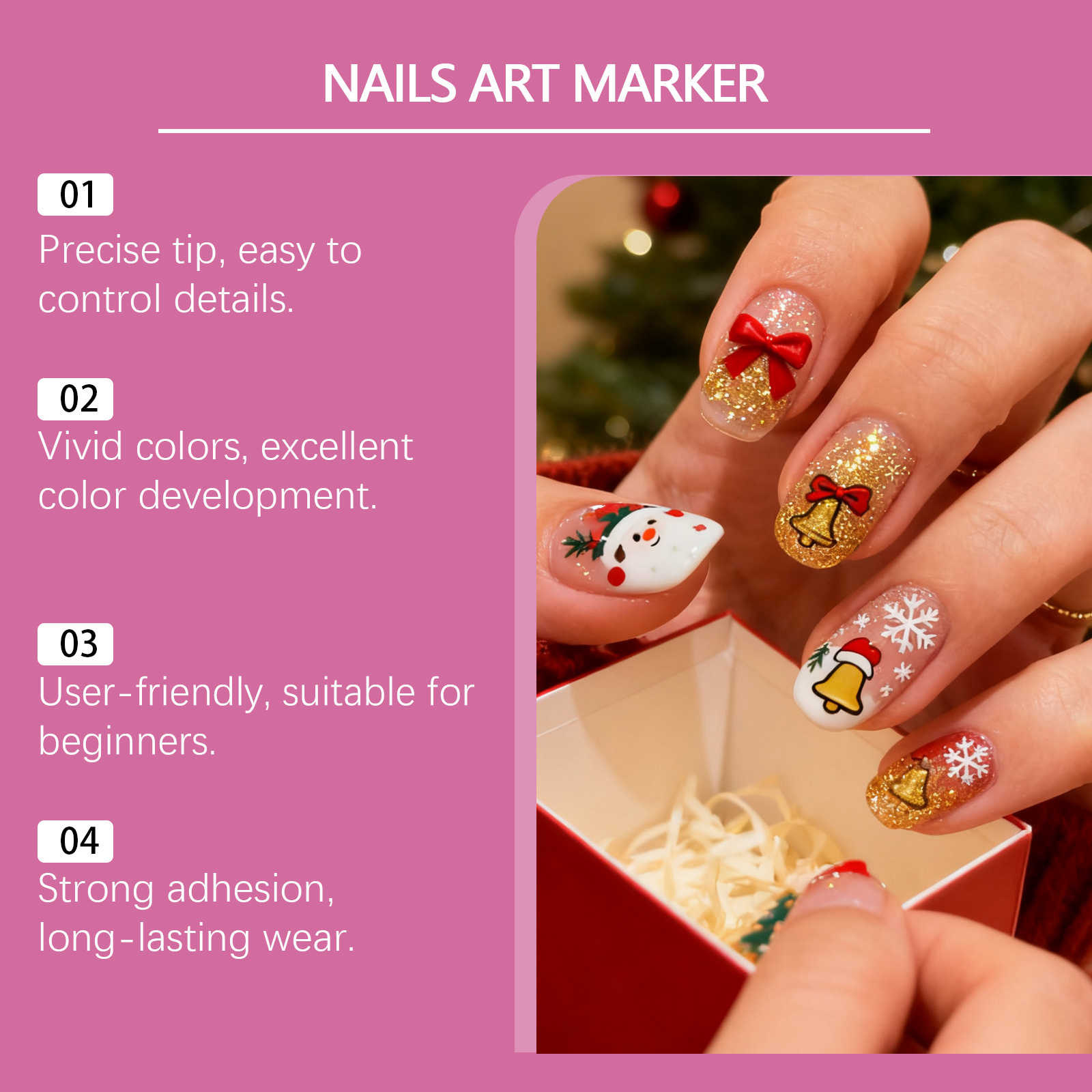 Colorful Graffiti Pen Nail Art - Photography Fine Art บทวิจารณ์และราคา