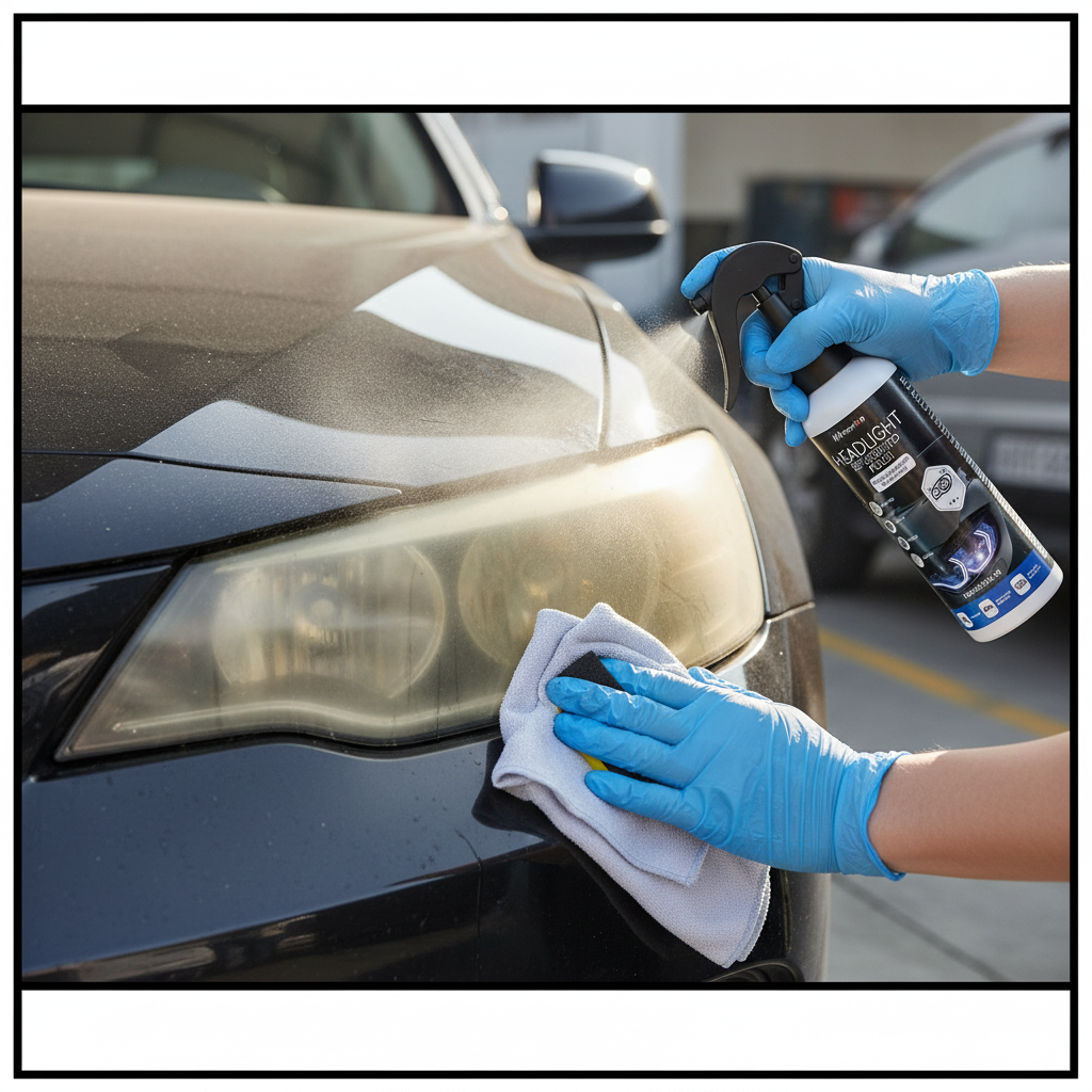 Car Headlights Restoration Kit - Lens Cleaning Kit บทวิจารณ์และราคา