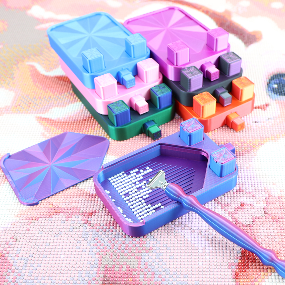 Colorful Diamond Painting Tray - Photography Technique บทวิจารณ์และราคา