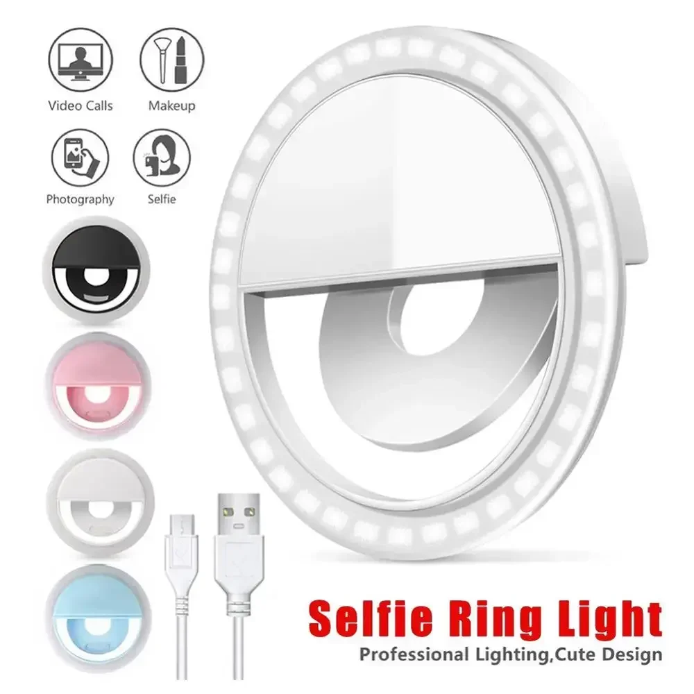 LED Selfie Ring Light Mobile P - Photography Equipment บทวิจารณ์และราคา