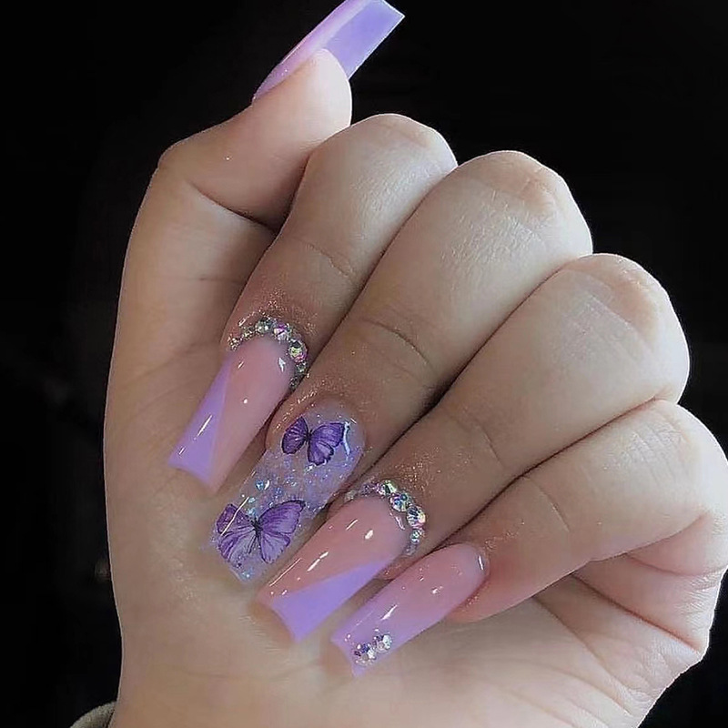 24pcs Long Ballet False Nails  - Photography Tips บทวิจารณ์และราคา