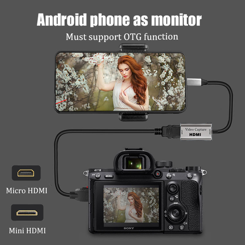 HDMI Adapter 4K Video Capture  - Photography Zoom บทวิจารณ์และราคา