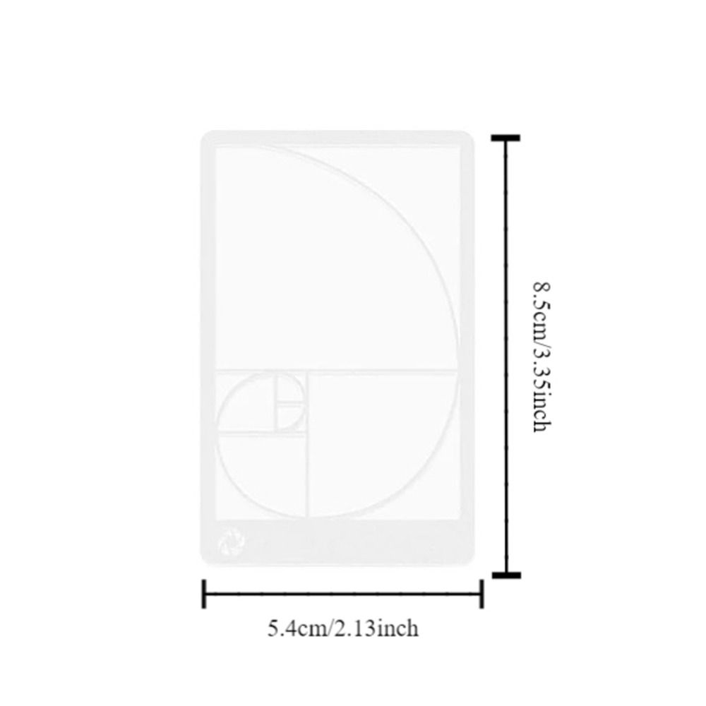 Viewfinder Ruler Golden Ratio  - Photography Rules บทวิจารณ์และราคา
