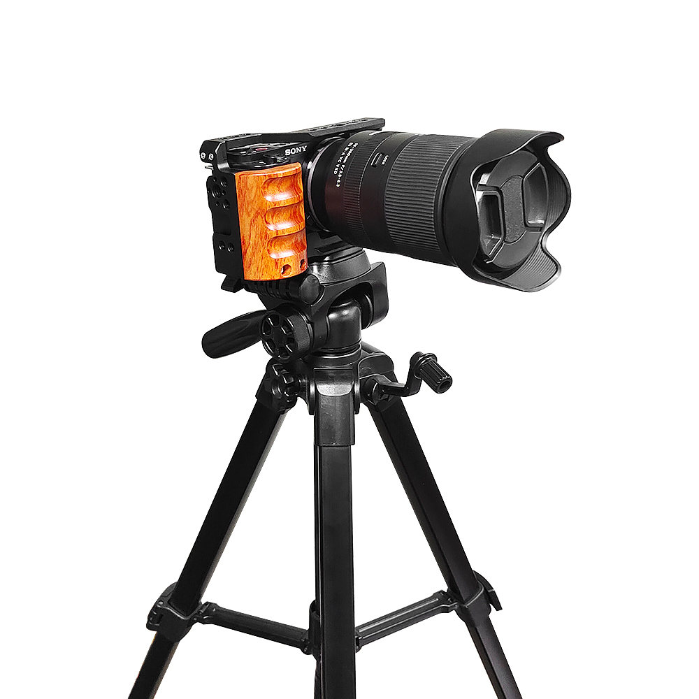 For Sony ZV-E10 Cage  camera W - Camera Cage Baseplate บทวิจารณ์และราคา