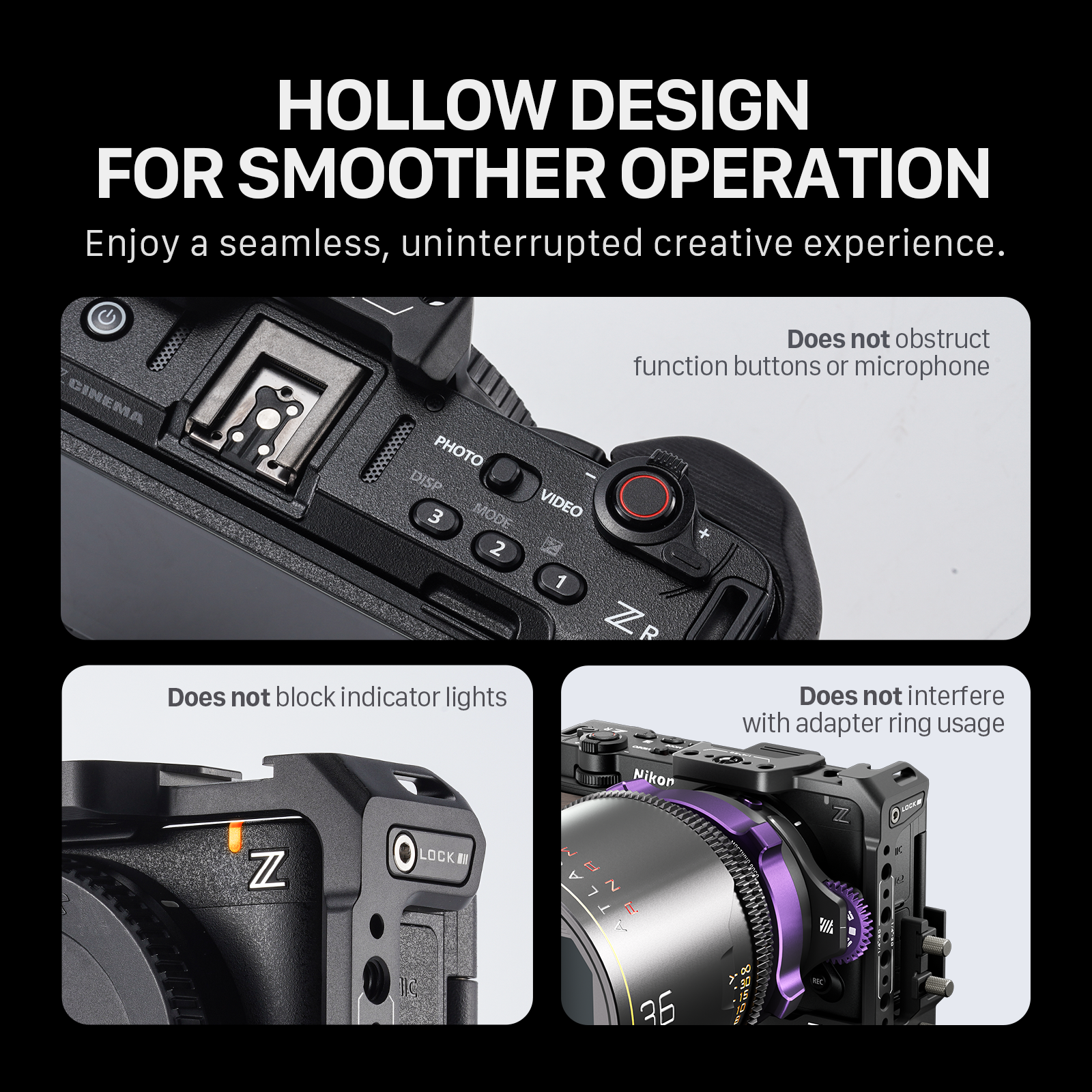 TILTA ZR Camera Cage for Nikon - Camera Cage Baseplate บทวิจารณ์และราคา