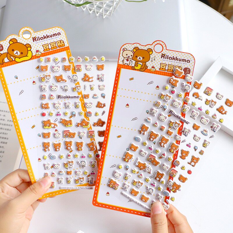2pcs Kawaii Rilakkuma Bear Min - Photography Journalism บทวิจารณ์และราคา