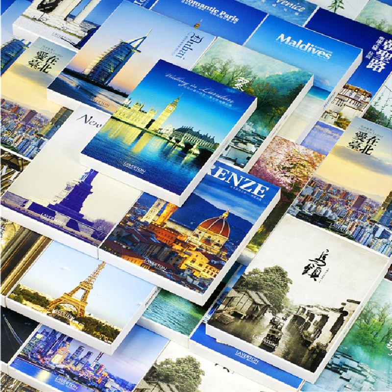 30Pcs 10x14cm Travel Landscape - Photography Journalism บทวิจารณ์และราคา