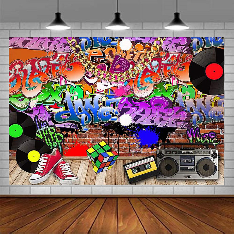 Photography Backdrop Hip Pop U - Photography Urban บทวิจารณ์และราคา