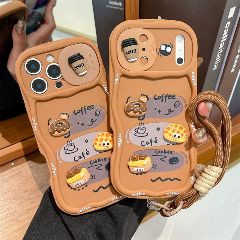 3D Cartoon Bread With Wrist St - Camera Wrist Strap บทวิจารณ์และราคา