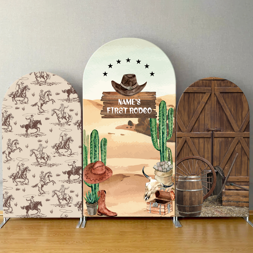 First Rodeo Arch Backdrop Cove - Photography Names บทวิจารณ์และราคา