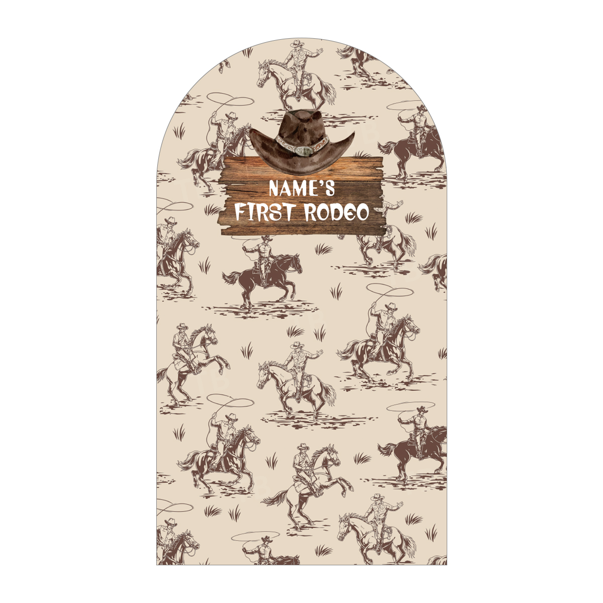First Rodeo Arch Backdrop Cove - Photography Names บทวิจารณ์และราคา