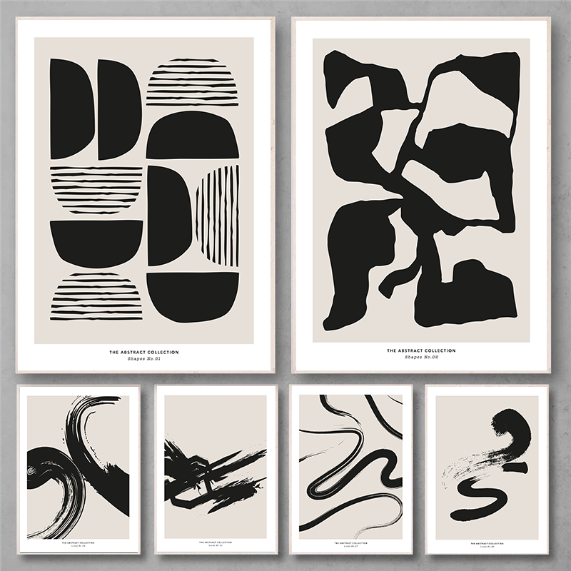 Minimalist Paint Strokes Abstr - Photography Technique บทวิจารณ์และราคา