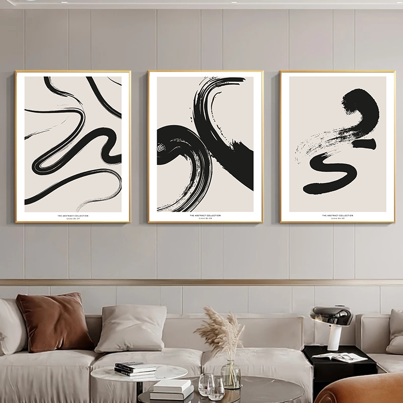 Minimalist Paint Strokes Abstr - Photography Technique บทวิจารณ์และราคา