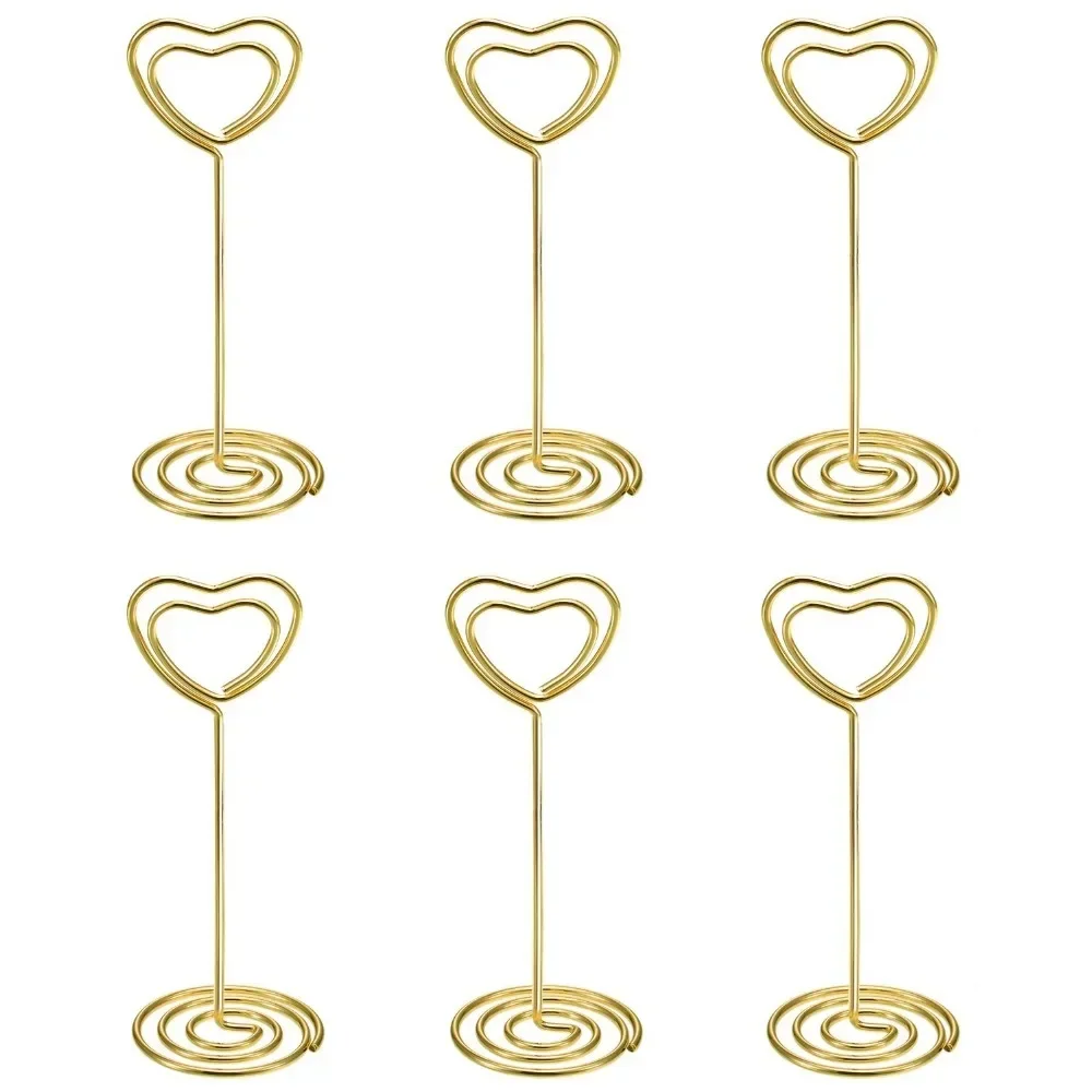 10pcs Heart Shape Table Number - Photography Names บทวิจารณ์และราคา