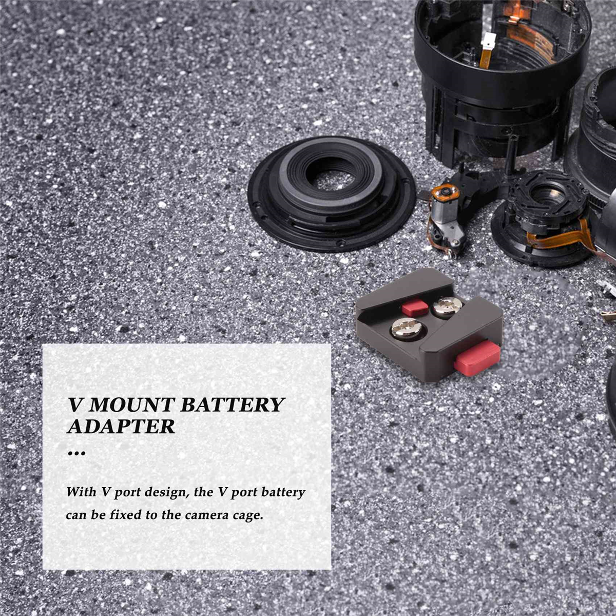 1/4 Universal V Mount Battery  - Camera Cage Baseplate บทวิจารณ์และราคา