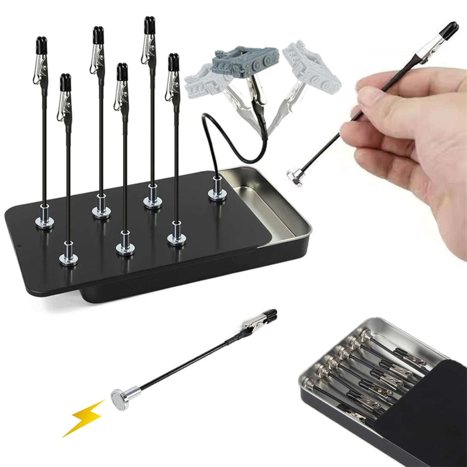 5-50PCS Magnetic Alligator Cli - Photography Quiz บทวิจารณ์และราคา