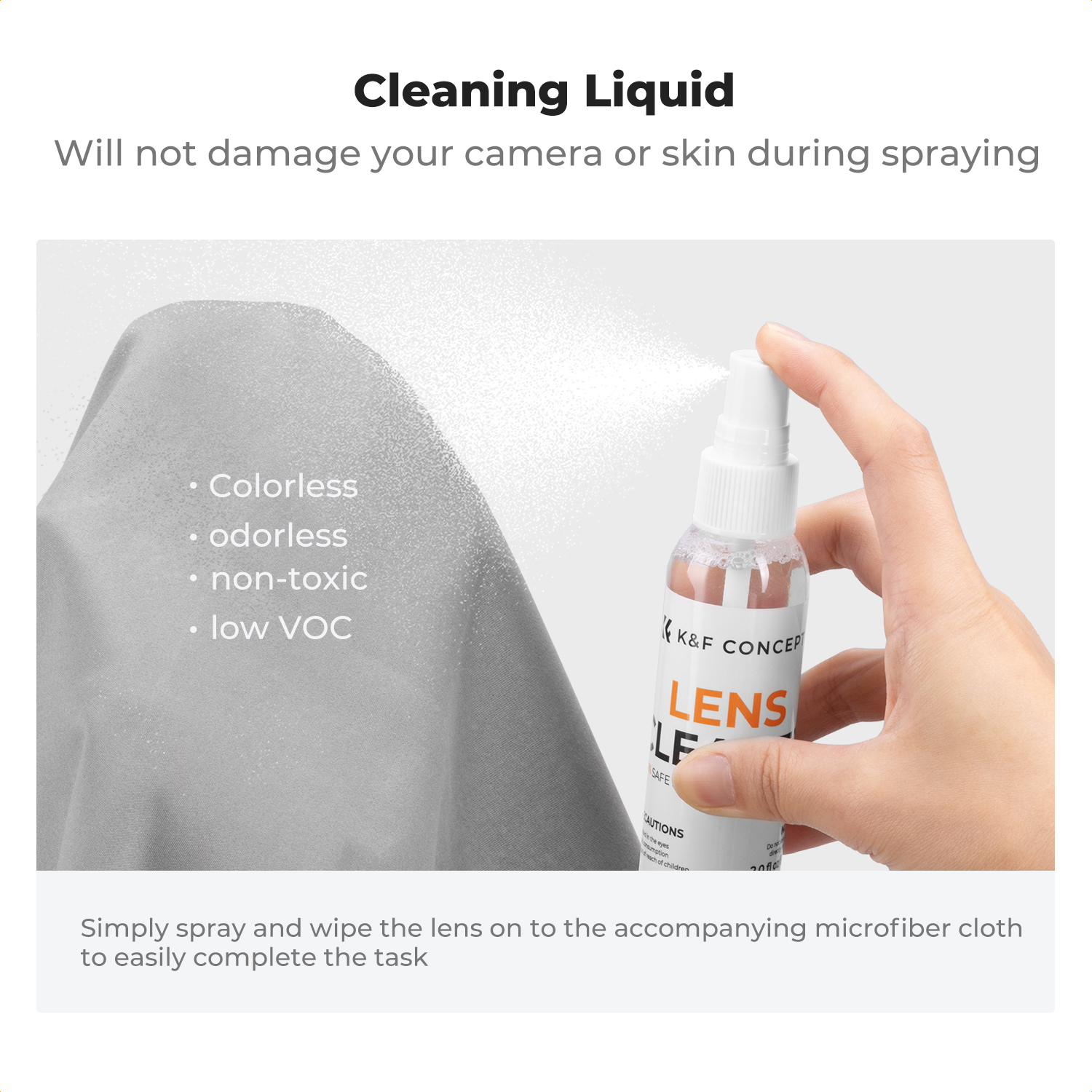 K&F CONCEPT Camera Lens Cleani - Lens Cleaning Kit บทวิจารณ์และราคา