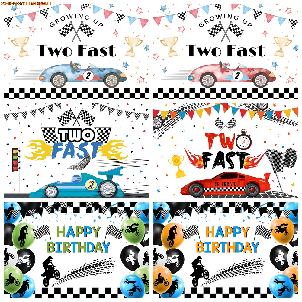 Racing Birthday Party Backdrop - Photography Competition บทวิจารณ์และราคา