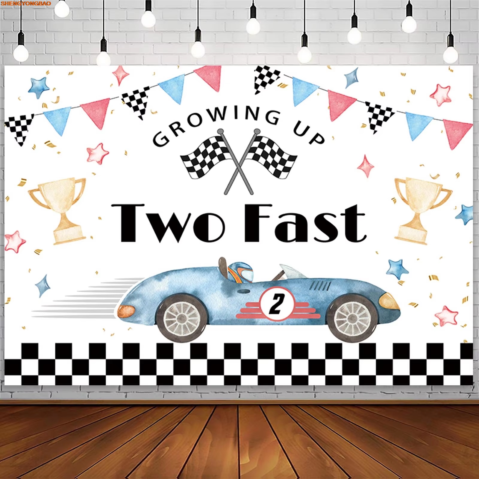 Racing Birthday Party Backdrop - Photography Competition บทวิจารณ์และราคา