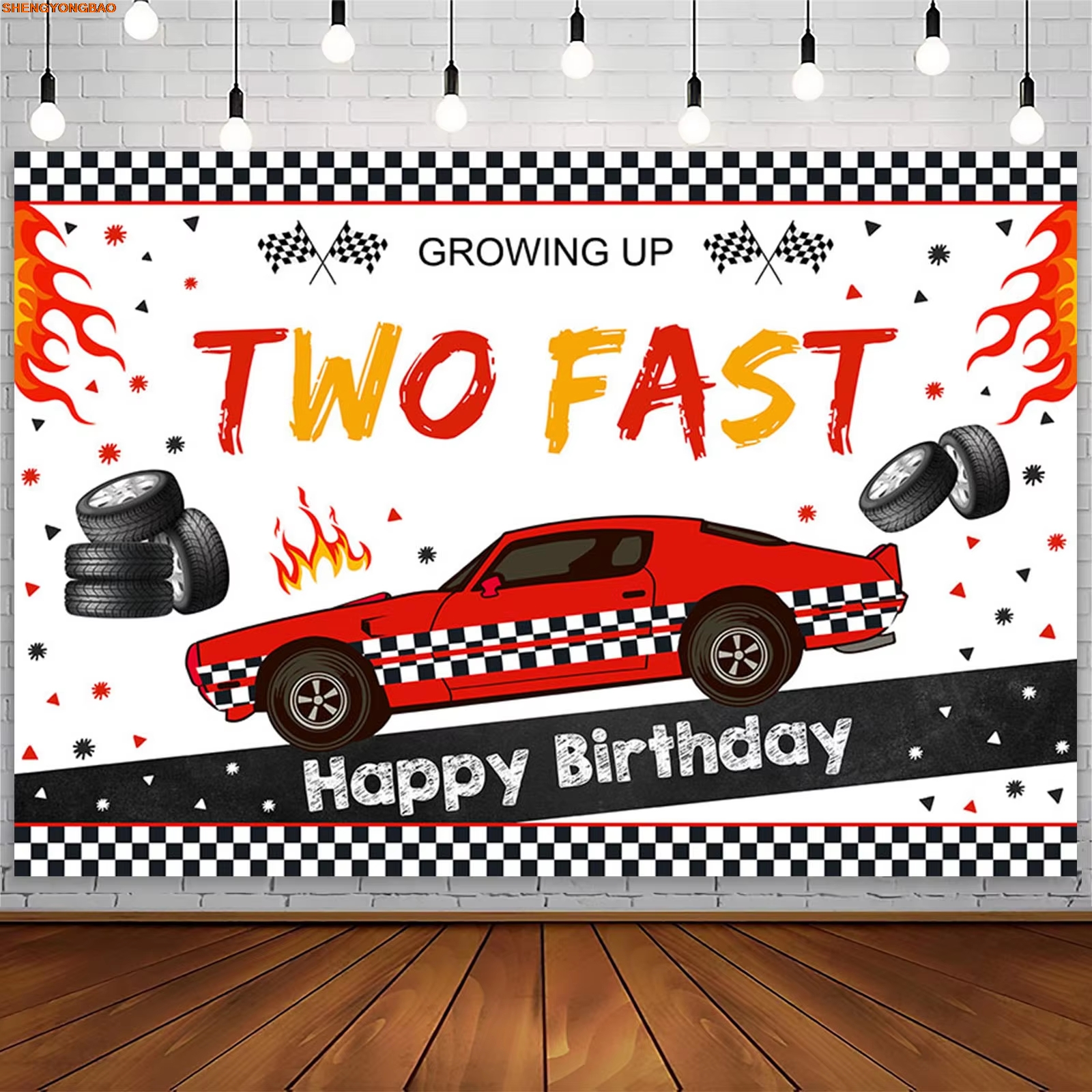 Racing Birthday Party Backdrop - Photography Competition บทวิจารณ์และราคา