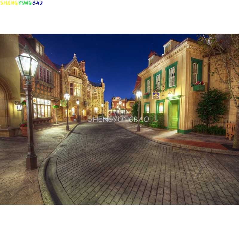 Vintage European Street View S - Photography Urban บทวิจารณ์และราคา