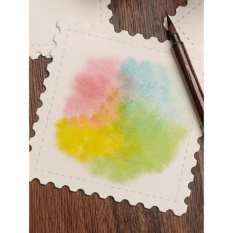 Stamp Ticket Stub Watercolor P - Photography Fine Art บทวิจารณ์และราคา