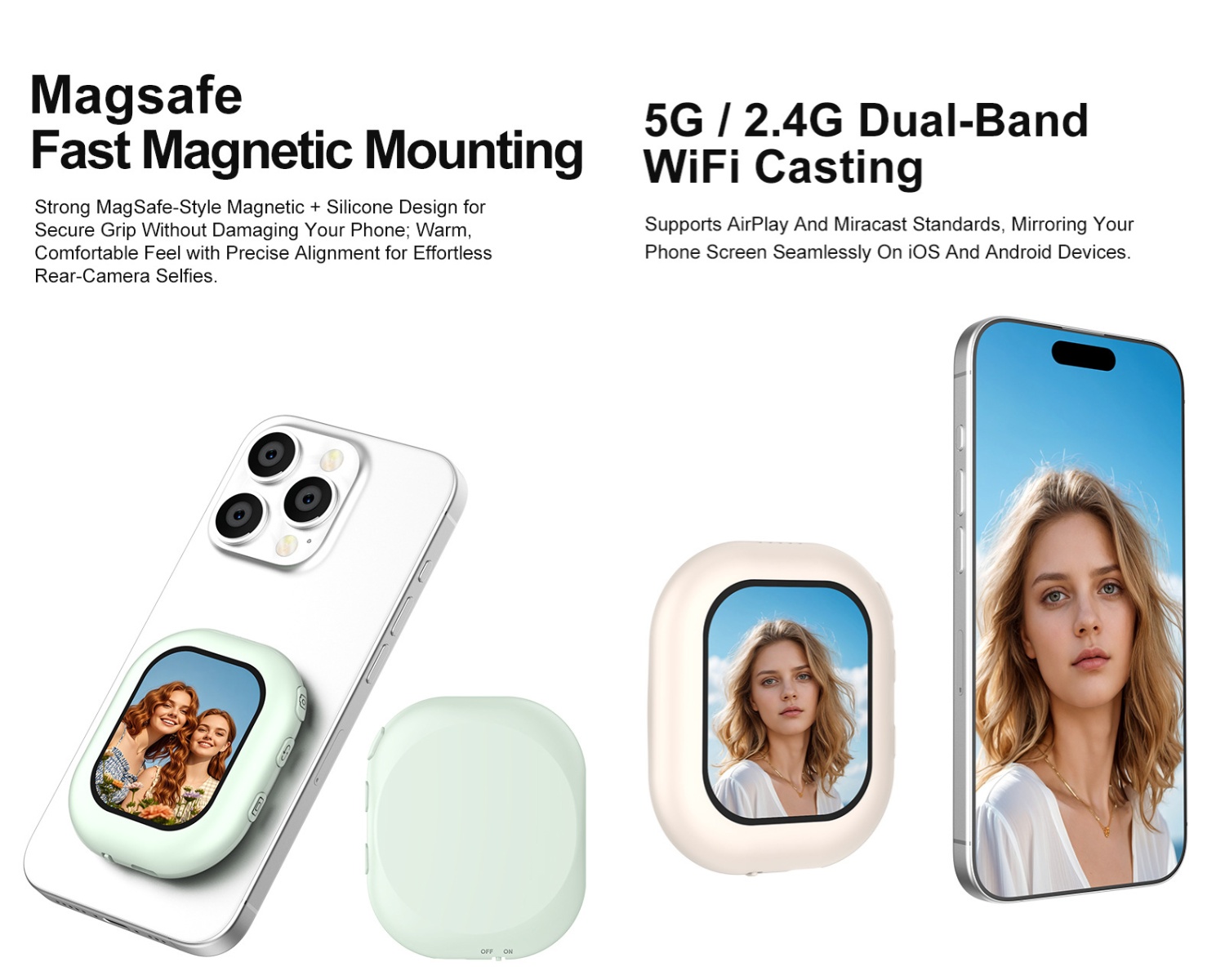 Wireless Mini Magnetic Selfie  - Photography Equipment บทวิจารณ์และราคา